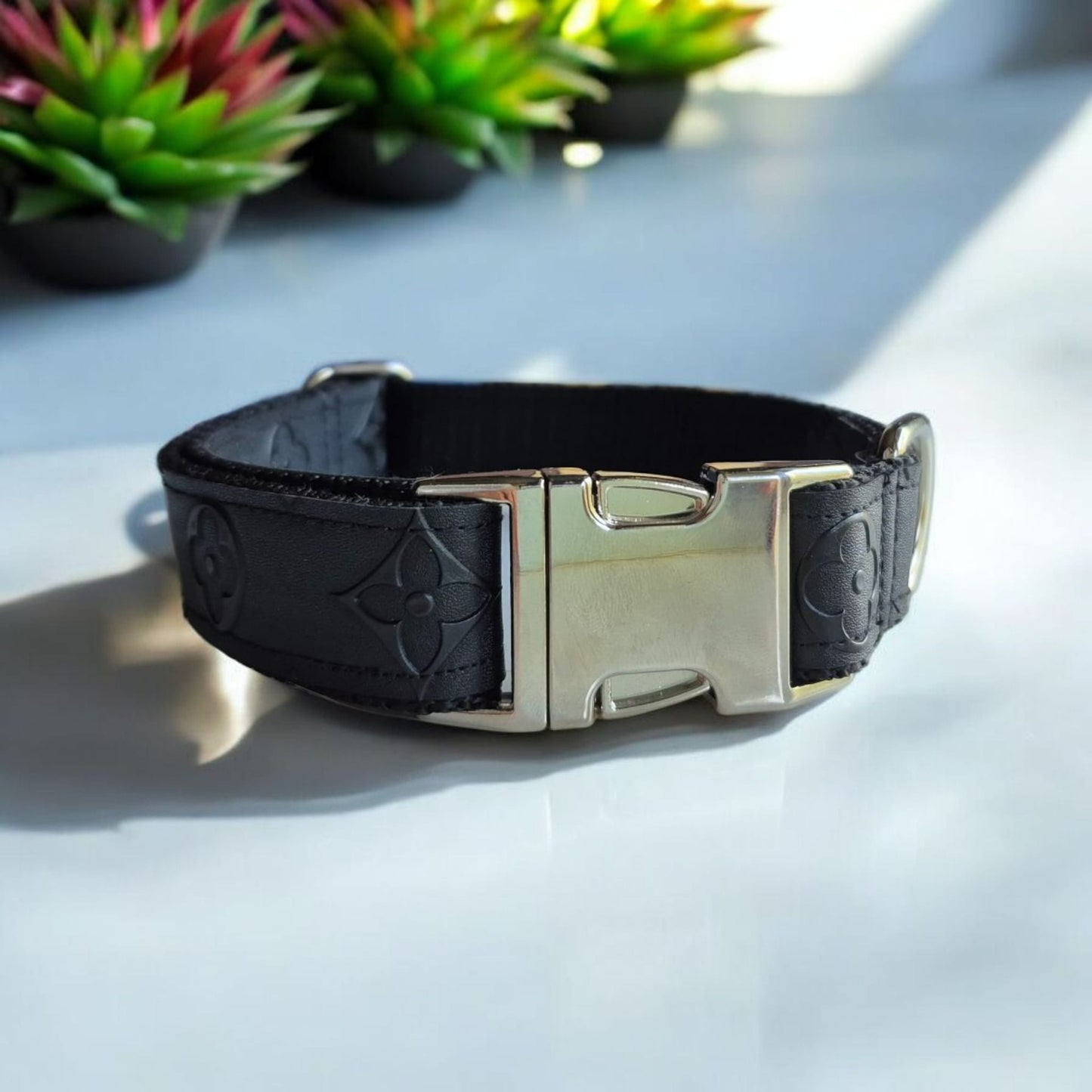 Designer Louis Vuitton Dog Collar