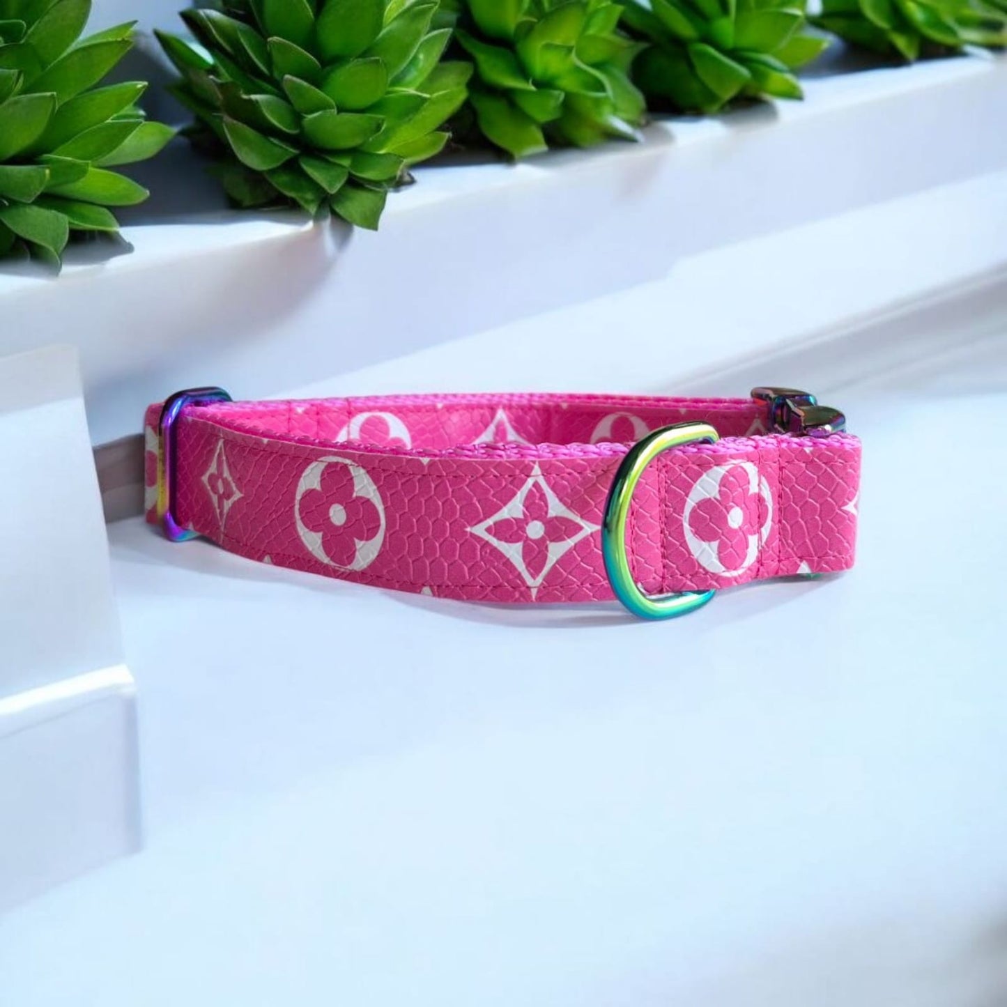 Luxury Louis Vuitton Custom Dog Collar
