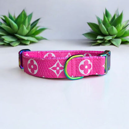 Luxury Louis Vuitton Custom Dog Collar