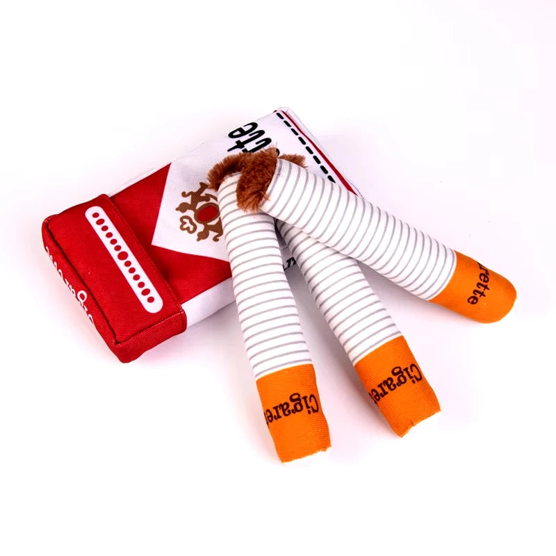 Cigarette Dog Toy